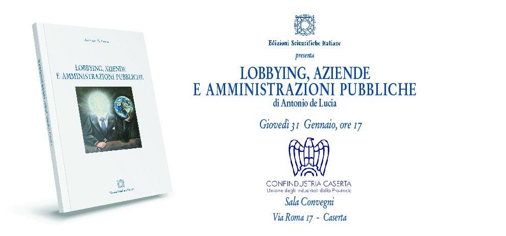 Locandina LOBBYING AZIENDE E AMMINISTRAZIONI PUBBLICHE . 1