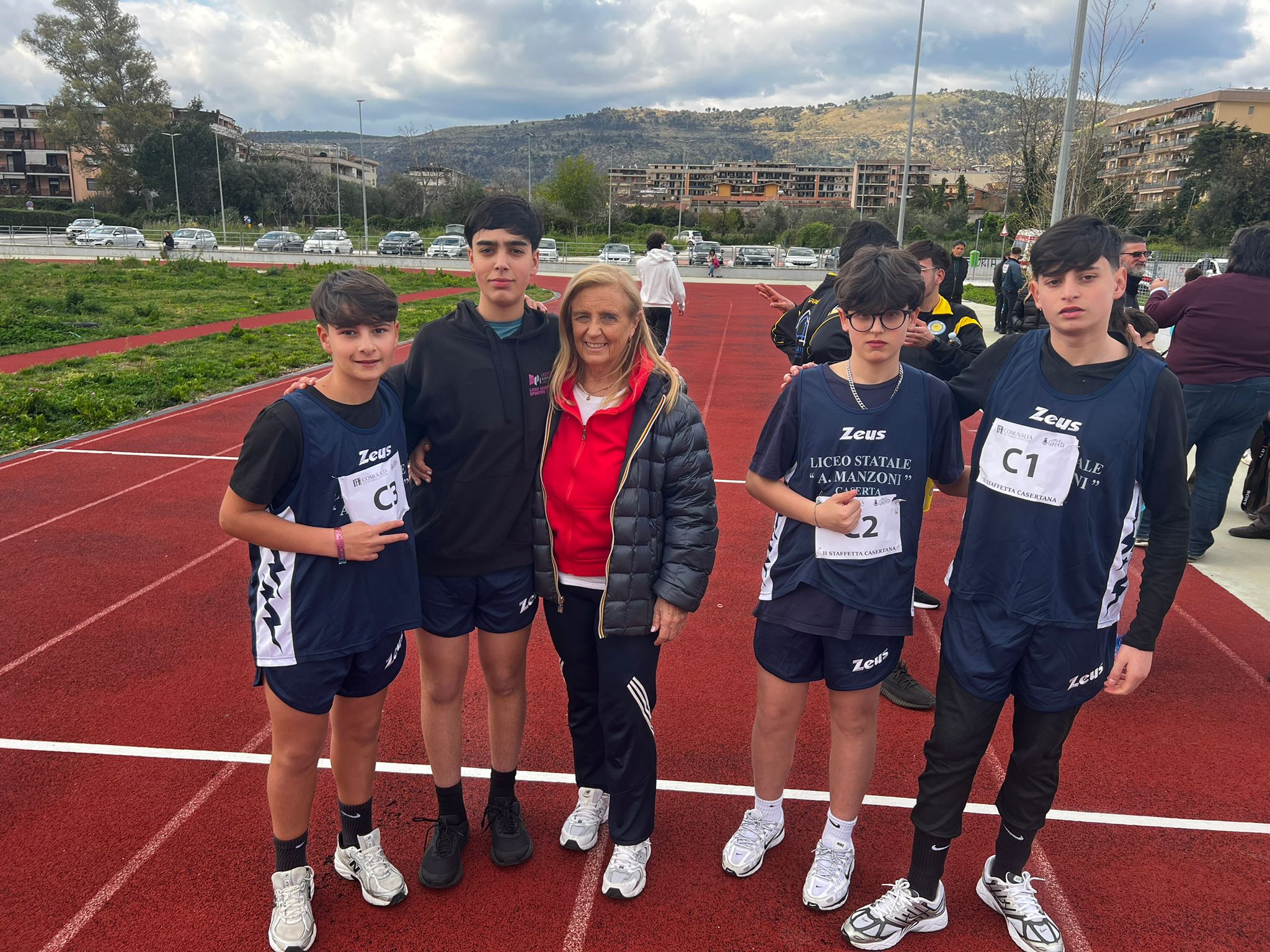 Liceo Manzoni alla II Staffetta Casertana 2